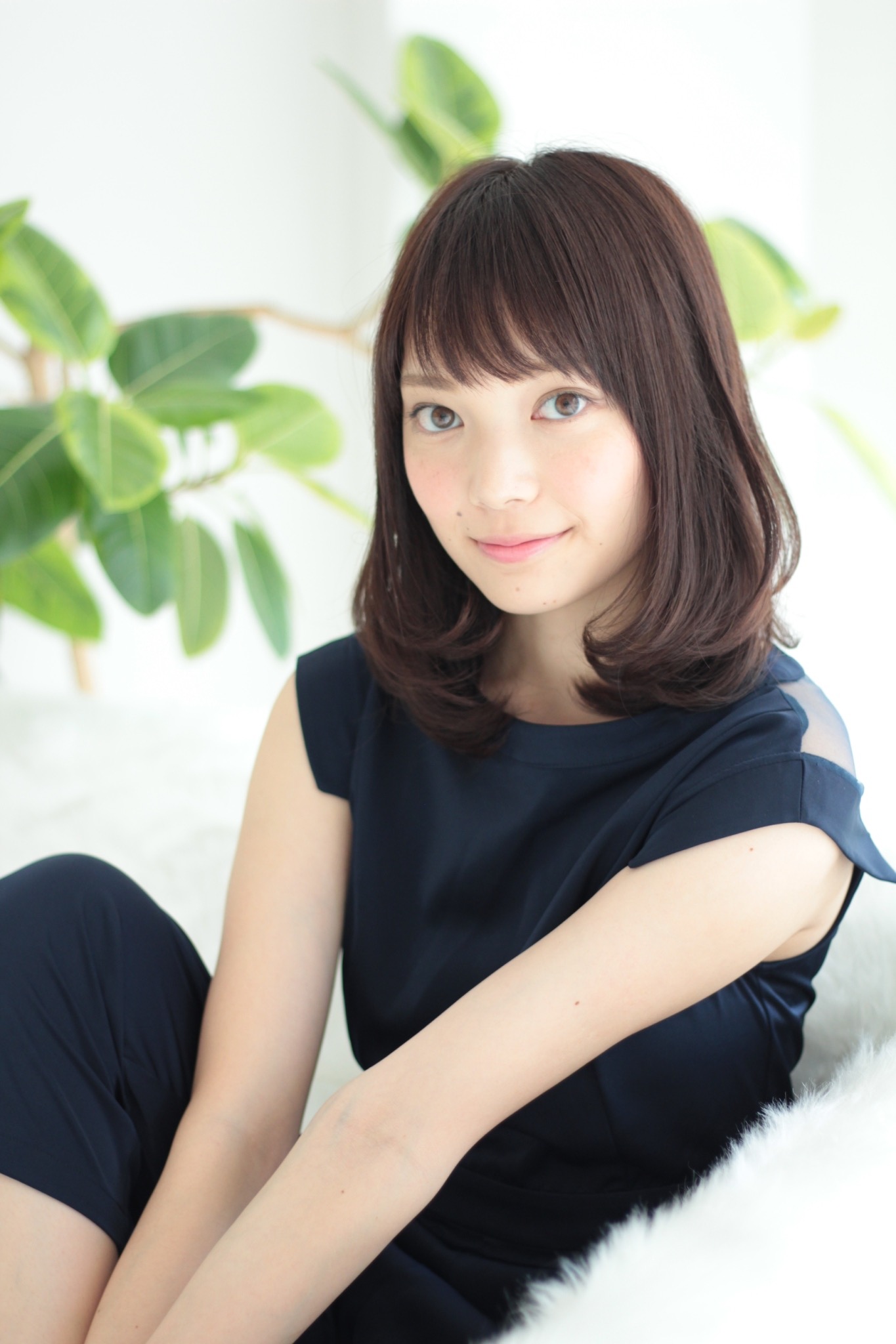 秋を感じる暗艶髪 秋を感じる暗艶髪